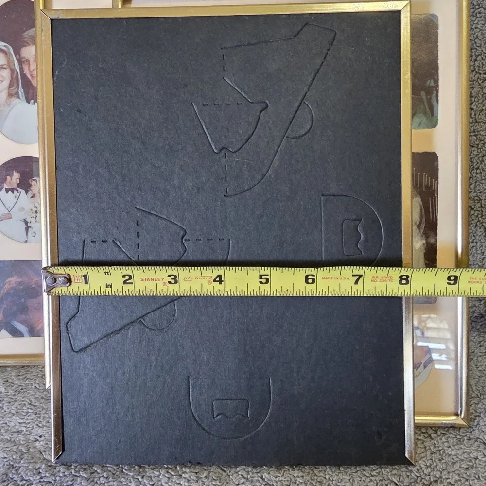 Set Of 6 Vintage Collage Frames 8x10